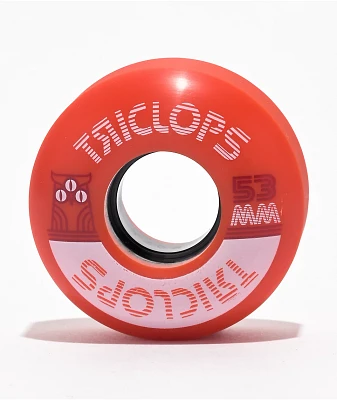 Triclops Crush 53mm 90a Red Skateboard Wheel