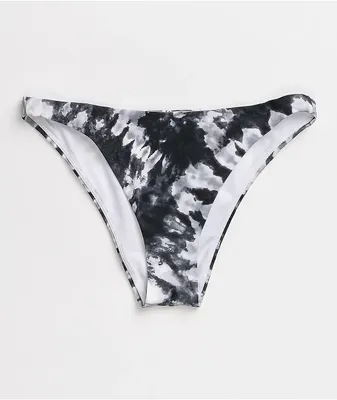 Trillium Audry Black & White Tie Dye Cheeky Bikini Bottom