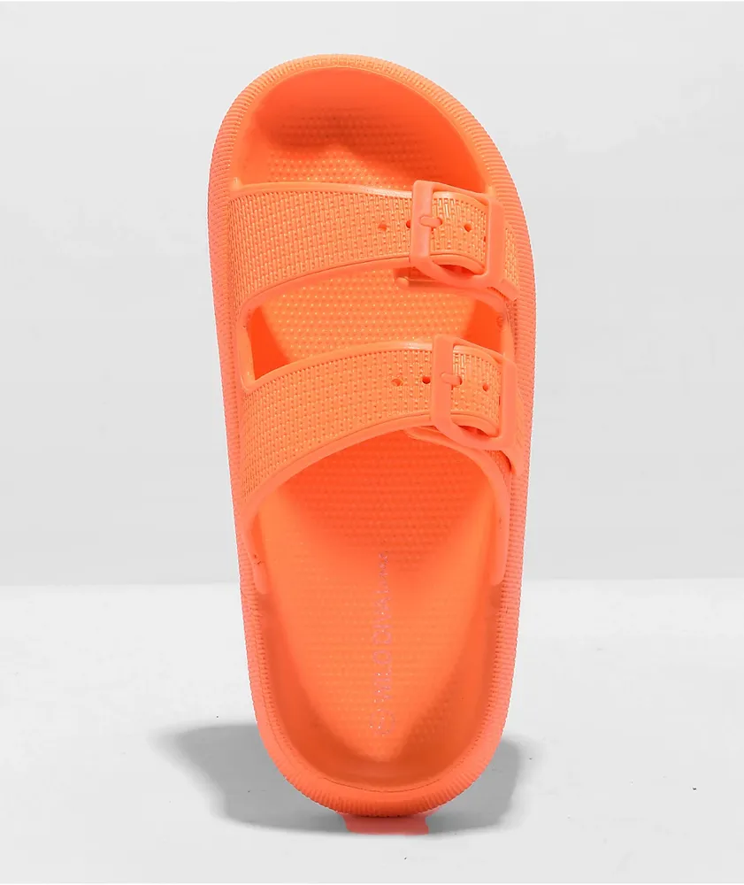 Trillium Maura Orange Slide Sandals
