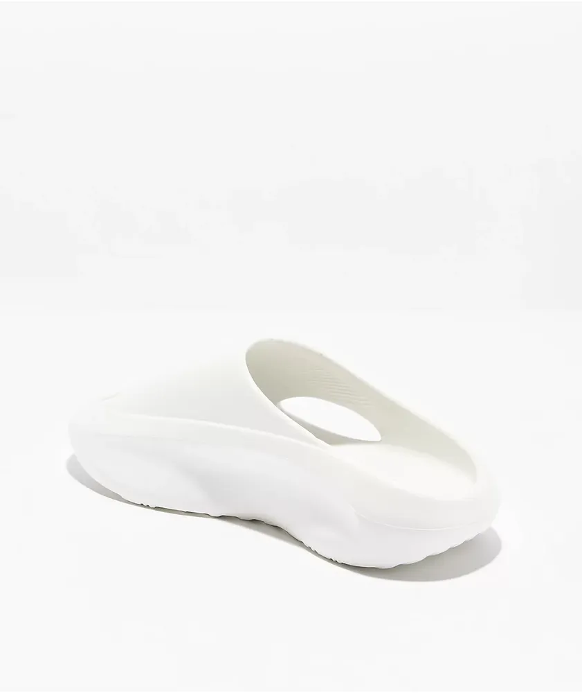 Trillium Palmer White Slide Sandals