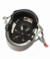 Triple Eight Dual Certified Matte Blue Skateboard Helmet