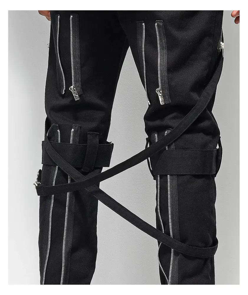 Tripp Straight-Leg Bondage Pants [Black] 36 at  Men's Clothing store