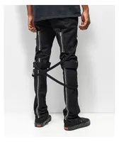 Tripp NYC Slim Black Bondage Pants