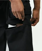 Tripp NYC Zip Off Black Cargo Bondage Pants