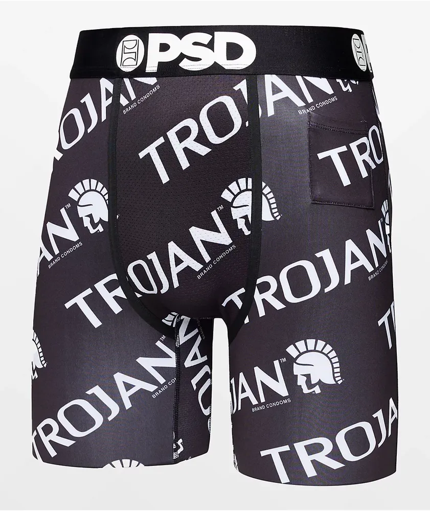 PSD Men's Trojan Magnum Pack Boxer Briefs, Gold, L at  Men's