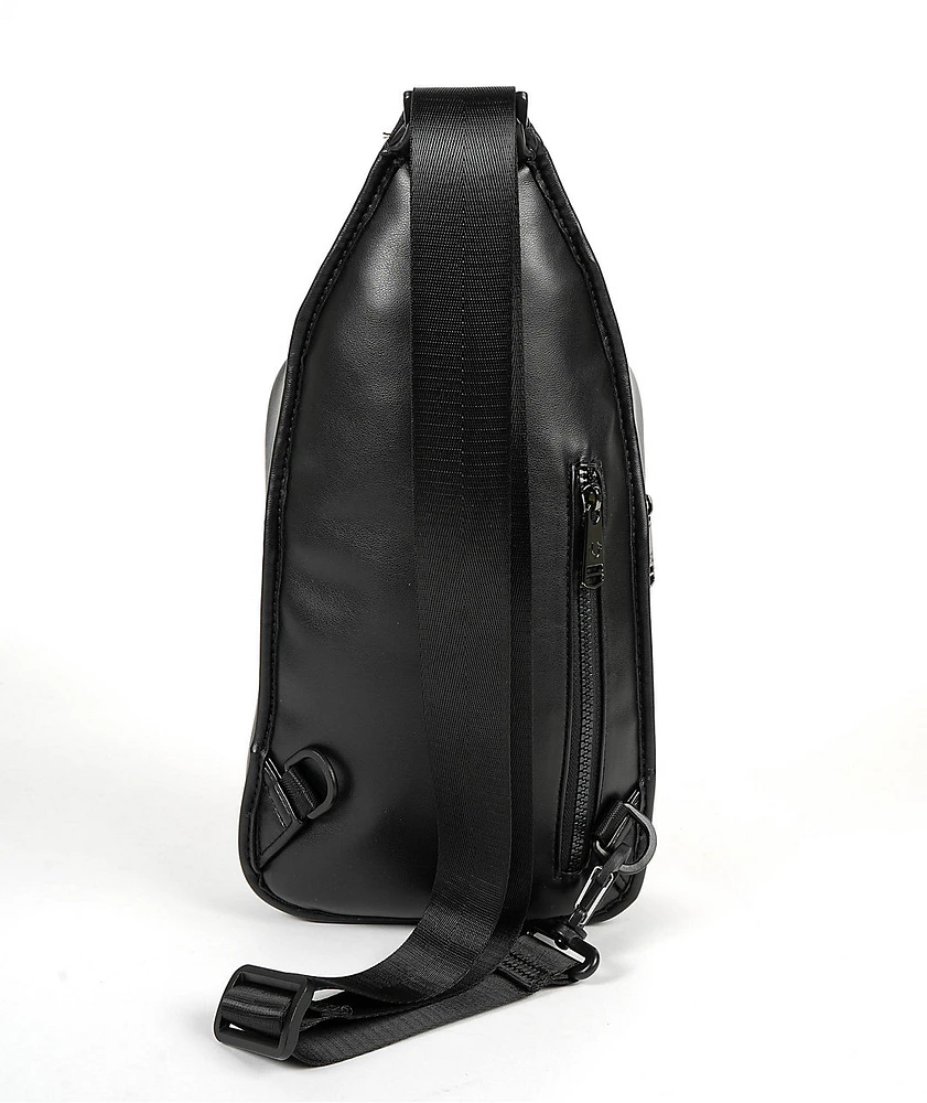 True Religion Bank Black Sling Bag