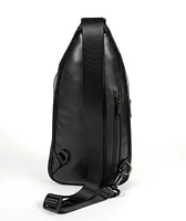 True Religion Bank Black Sling Bag