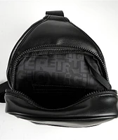 True Religion Bank Black Sling Bag