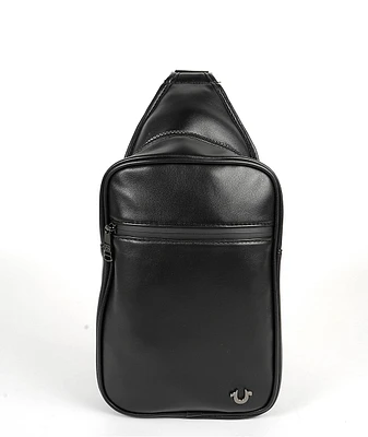 True Religion Bank Black Sling Bag