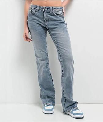 True Religion Becca Peak Spot Mid Rise Bootcut Jeans