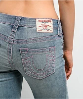True Religion Billie Big T California Poppy Mid Rise Jeans