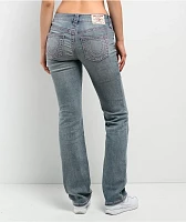 True Religion Billie Big T California Poppy Mid Rise Jeans