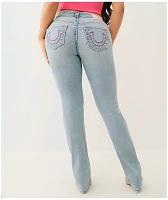 True Religion Billie Super T Peak Spot Mid Rise Jeans