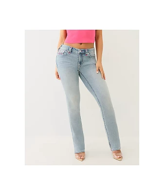True Religion Billie Super T Peak Spot Mid Rise Jeans