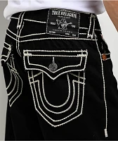 True Religion Bobby Rope Stitch Black Shorts