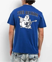 True Religion Buddha Logo Blue T-Shirt