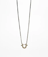 True Religion Horseshoe 22" Chain Necklace