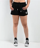 True Religion Horseshoe Black Lounge Shorts