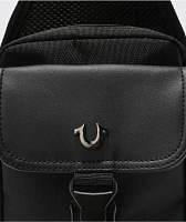True Religion Ivan Black Sling Bag