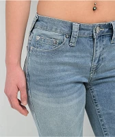True Religion Jennie Peak Spot Mid Rise Curvy Skinny Jeans
