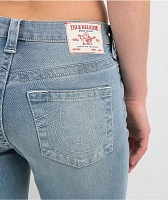 True Religion Jennie Peak Spot Mid Rise Curvy Skinny Jeans