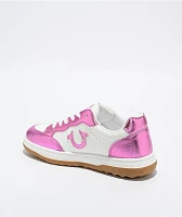 True Religion Karlie Pink & White Shoes