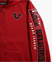 True Religion Kids Red True Zip Hoodie