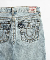 True Religion Kids Ricky Light Blue Relaxed Straight Leg Denim Jeans