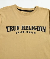 True Religion Kids Stitch Natural T-Shirt