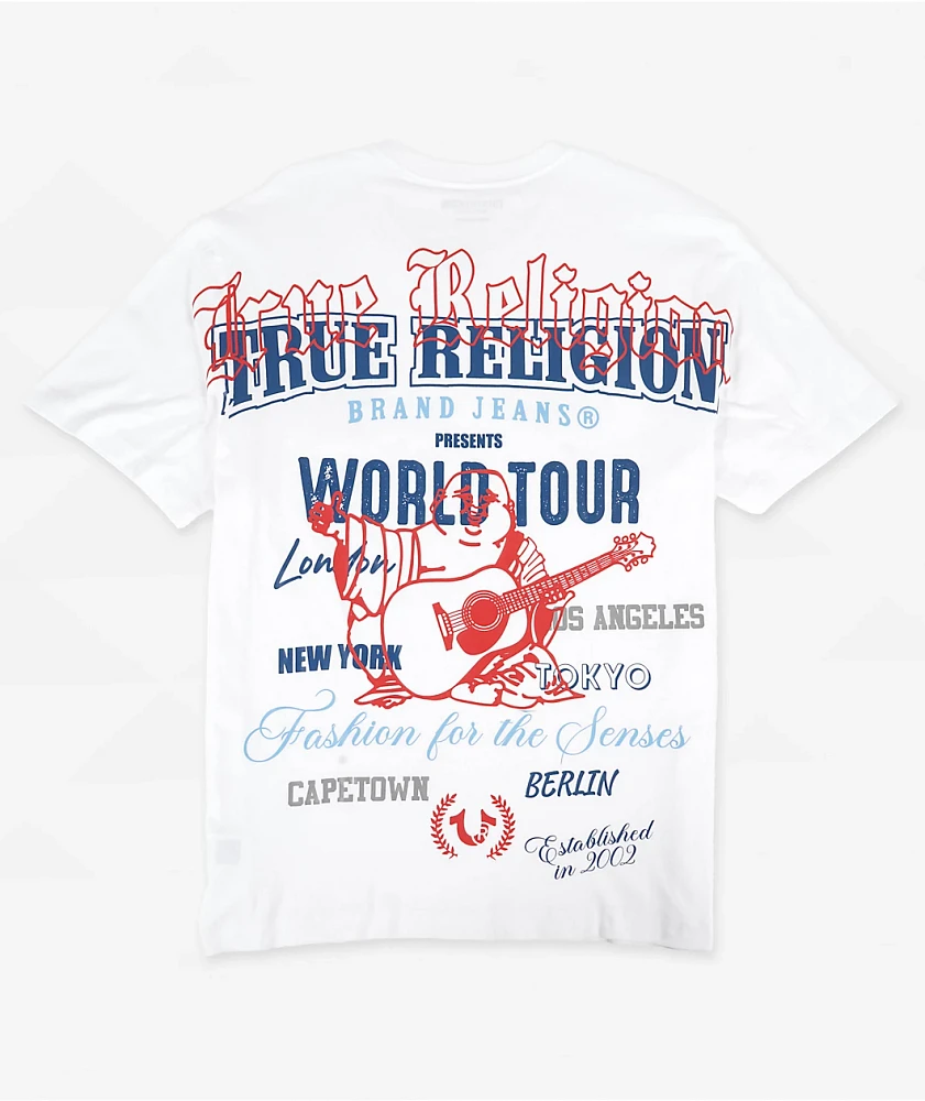 True Religion Multi White T-Shirt