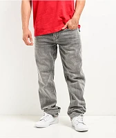 True Religion Ricky Straight Gallatin Grey Jeans