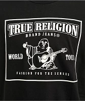 True Religion SRS Logo Black T-Shirt