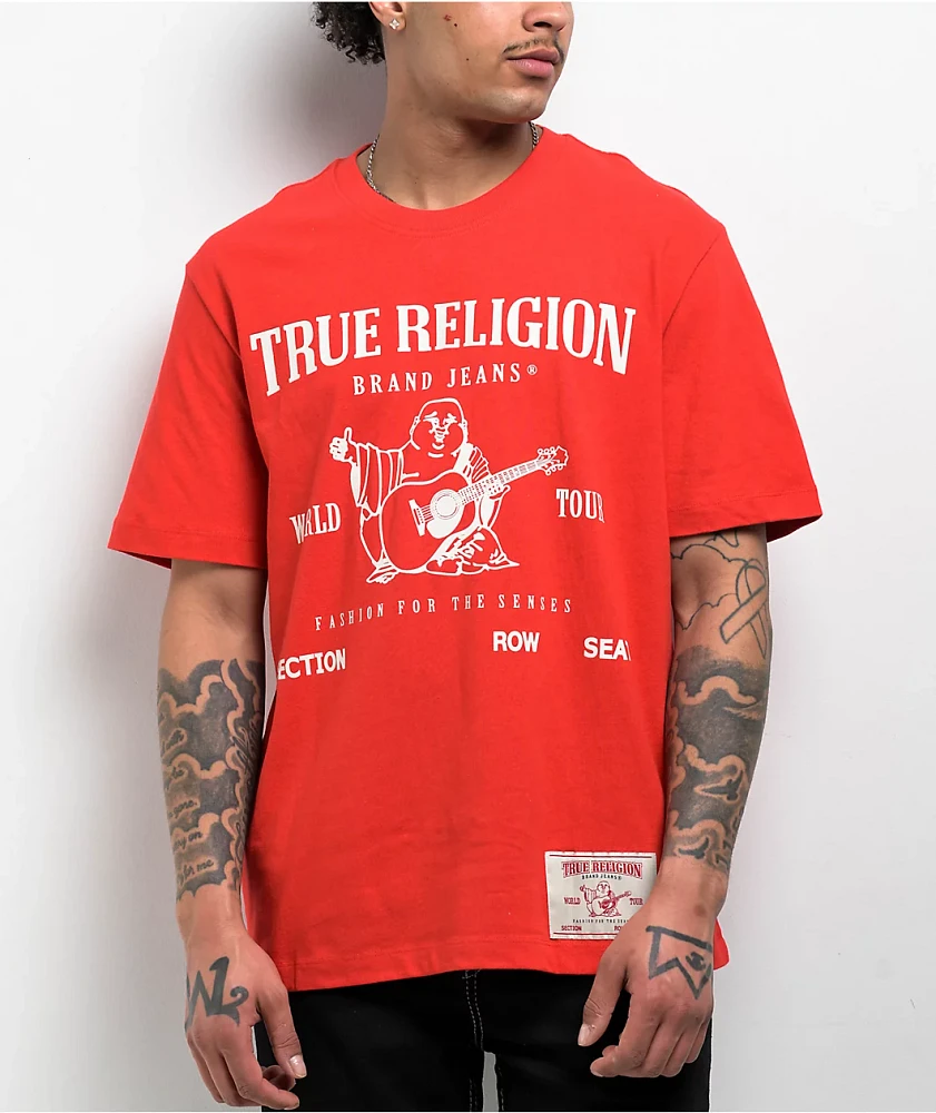 True Religion SRS Red T-Shirt