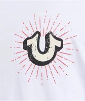 True Religion Sinning Crest White T-Shirt