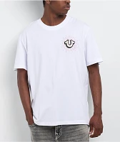 True Religion Sinning Crest White T-Shirt