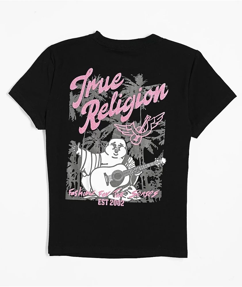 True Religion Spring Break Black T-Shirt
