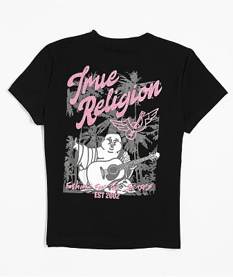 True Religion Spring Break Black T-Shirt