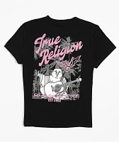 True Religion Spring Break Black T-Shirt