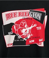 True Religion Torn Black T-Shirt