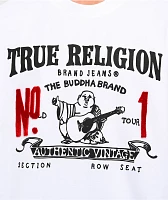 True Religion Vintage No.1 White Heavyweight T-Shirt