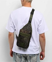 True Religion Yeta Camo Sling Bag