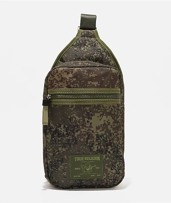 True Religion Yeta Camo Sling Bag