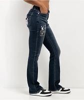 True Religion x Playboy Becca Indigo Upgrade Bootcut Jeans