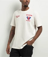 True Religion x Playboy Tails You Win Cream T-Shirt