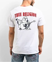 True Religon Buddha Logo White T-Shirt