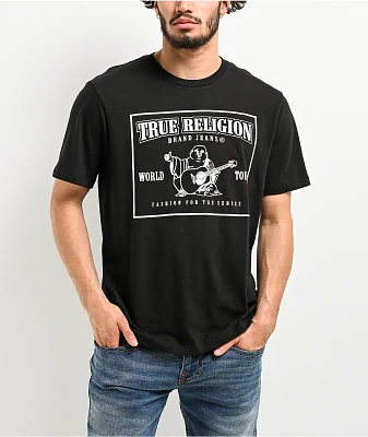 True Religon SRS Logo Black T-Shirt
