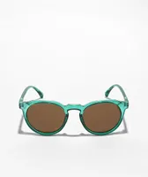 Turquoise Round Sunglasses