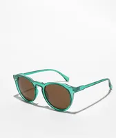 Turquoise Round Sunglasses