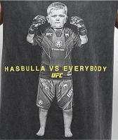 UFC Hasbulla Lone Wolf Black Wash Tank Top