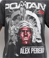 UFC Periera Chama Black Wash T-Shirt